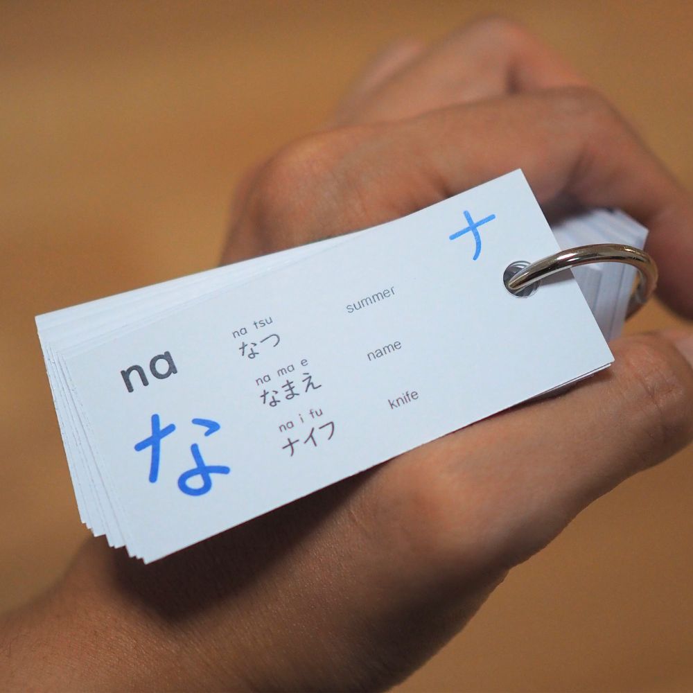 KIOKU Hiragana＆Katakana card